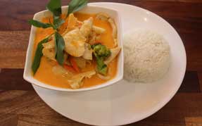 Kylling i Panang karry 